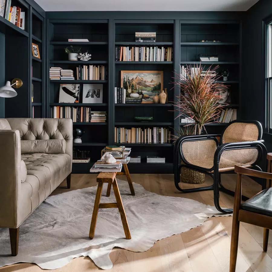 Dark Living Room Paint Color