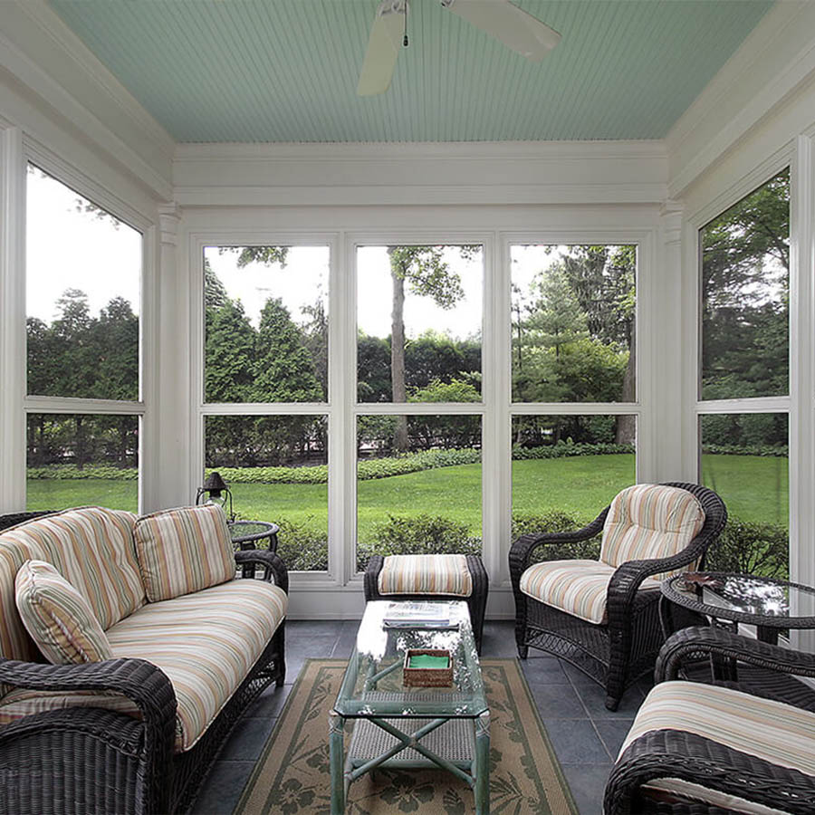 Screened-In Porch or Patio Enclosure Layout